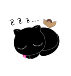 黒猫ロロ（個別スタンプ：28）