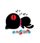 黒猫ロロ（個別スタンプ：33）