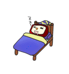 ヘルメット犬の日常（個別スタンプ：7）