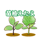 アオムシくんの家庭菜園（個別スタンプ：30）