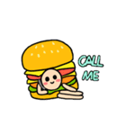 Food cafe（個別スタンプ：7）