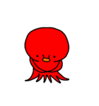 Cute octopus us（個別スタンプ：3）