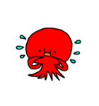Cute octopus us（個別スタンプ：6）