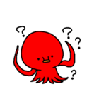 Cute octopus us（個別スタンプ：7）