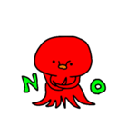 Cute octopus us（個別スタンプ：16）