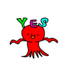 Cute octopus us（個別スタンプ：17）