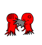 Cute octopus us（個別スタンプ：22）