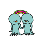 Cute octopus us（個別スタンプ：31）