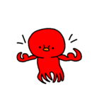 Cute octopus us（個別スタンプ：33）