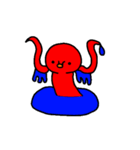 Cute octopus us（個別スタンプ：38）