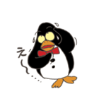 変なペンギン モウギン（個別スタンプ：4）