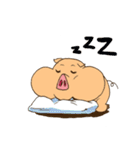 Moo-waan : The crazy pig（個別スタンプ：12）