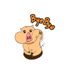 Moo-waan : The crazy pig（個別スタンプ：40）