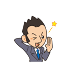 営業おざわくんと方言にゃんくす（個別スタンプ：10）