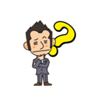 営業おざわくんと方言にゃんくす（個別スタンプ：18）