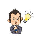 営業おざわくんと方言にゃんくす（個別スタンプ：24）
