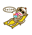 ミスターソックモンキーのハッピーライフ（個別スタンプ：29）