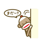 ミスターソックモンキーのハッピーライフ（個別スタンプ：38）