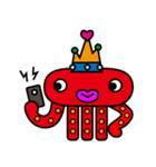 タコのおおさまはわたし（個別スタンプ：9）