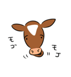 牛さんとファーマー（個別スタンプ：4）