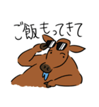 牛さんとファーマー（個別スタンプ：24）