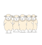 群れない羊（個別スタンプ：31）