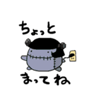 もちもちっとしたモンスターズ。（個別スタンプ：11）