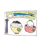 Squid V.S Saury（個別スタンプ：2）
