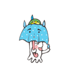 Squid V.S Saury（個別スタンプ：11）