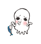 Squid V.S Saury（個別スタンプ：14）