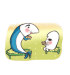 Squid V.S Saury（個別スタンプ：26）