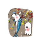 Squid V.S Saury（個別スタンプ：28）