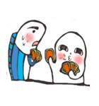 Squid V.S Saury（個別スタンプ：34）