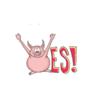 Piggie the Pig（個別スタンプ：34）
