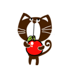Small black cat 365 days（個別スタンプ：6）