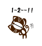 Small black cat 365 days（個別スタンプ：14）