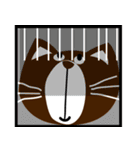 Small black cat 365 days（個別スタンプ：21）