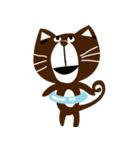 Small black cat 365 days（個別スタンプ：24）