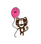 Small black cat 365 days（個別スタンプ：33）
