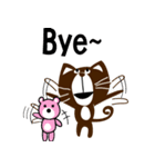 Small black cat 365 days（個別スタンプ：36）