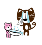 Small black cat 365 days（個別スタンプ：39）