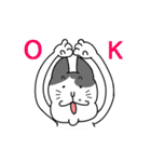 ぶちねこのらぶさん（個別スタンプ：30）