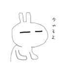 ゆるりん うさこ（個別スタンプ：4）