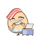 sad egg（個別スタンプ：3）