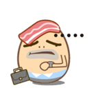 sad egg（個別スタンプ：7）