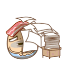 sad egg（個別スタンプ：40）