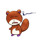 りすのくうざえもん（個別スタンプ：17）