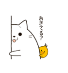 ねことぴよこ（個別スタンプ：9）