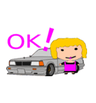 かずやと旧車好きな仲間達。（個別スタンプ：4）