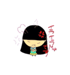 オカッパさん（個別スタンプ：7）